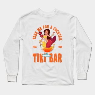 tiki bar Long Sleeve T-Shirt